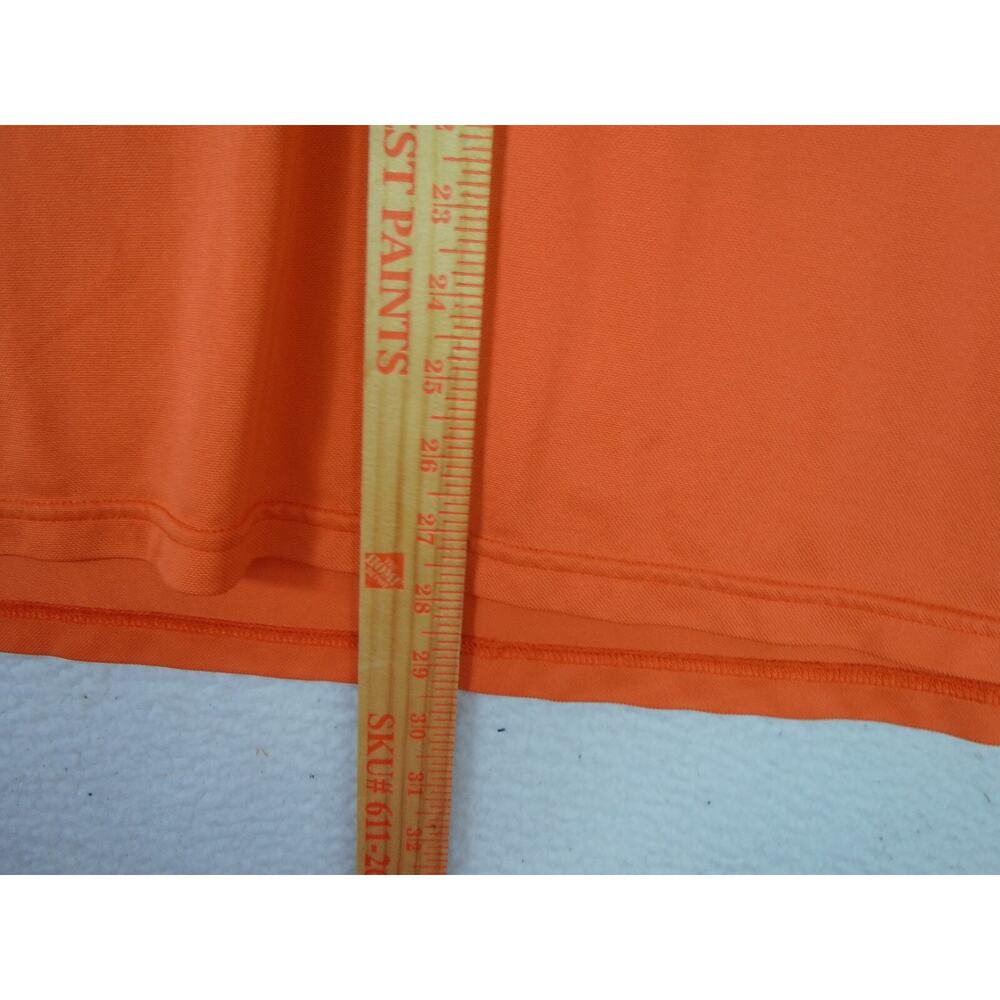 Antigua Denver Broncos Polo Mens XXL Orange NFL Football Athleisure Golf Shirt - Picture 6 of 12